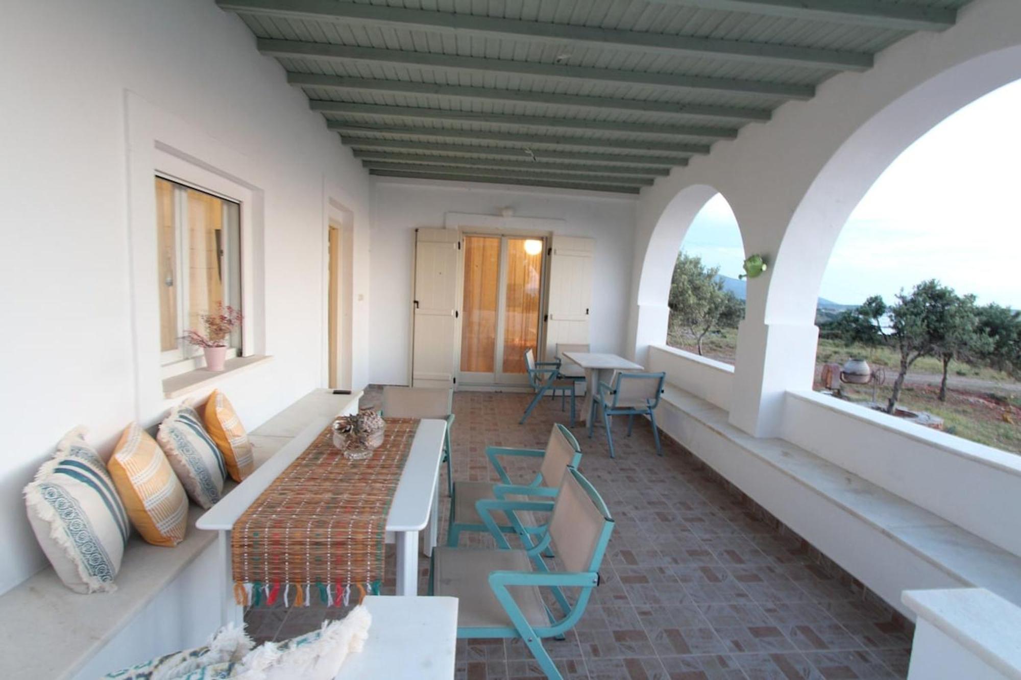 Villa Rouvis With Outdoor Hot Tub Ligaridia 外观 照片